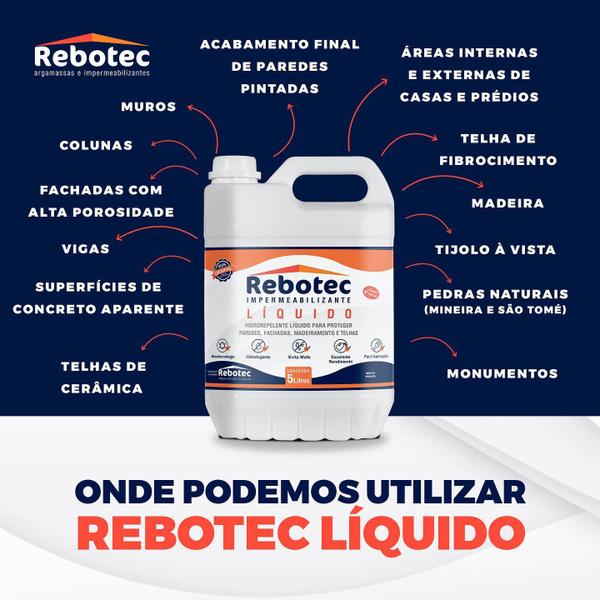 Imagem de Rebotec Líquido Impermeabilizante de 5L