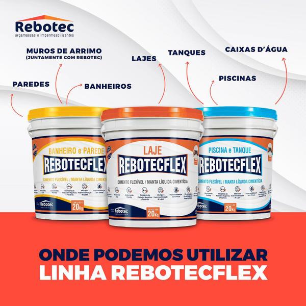 Imagem de Rebotecflex Laje Impermeabilizante 4kg Original