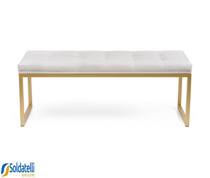 Imagem de Recamier Confort Tam King Size 186 cm Base Dourada Várias Cores - Datelli Design