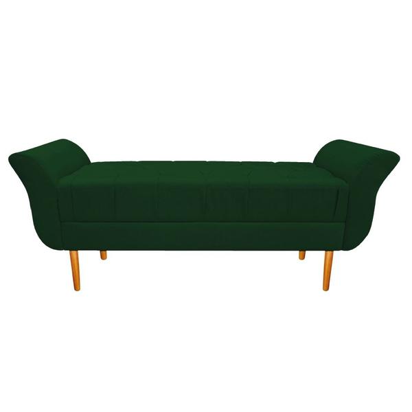 Imagem de Recamier Estofado Ari 195 cm King Size Suede Verde - Amarena Móveis