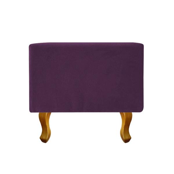 Imagem de Recamier Félix Solteiro 100cm Suede Roxo - ADJ Decor