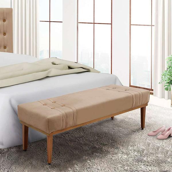 Imagem de Recamier Gênova Suede Bege 160 cm