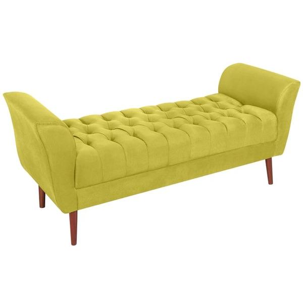 Imagem de Recamier Grecia 150cm Suede Amarelo MPassos