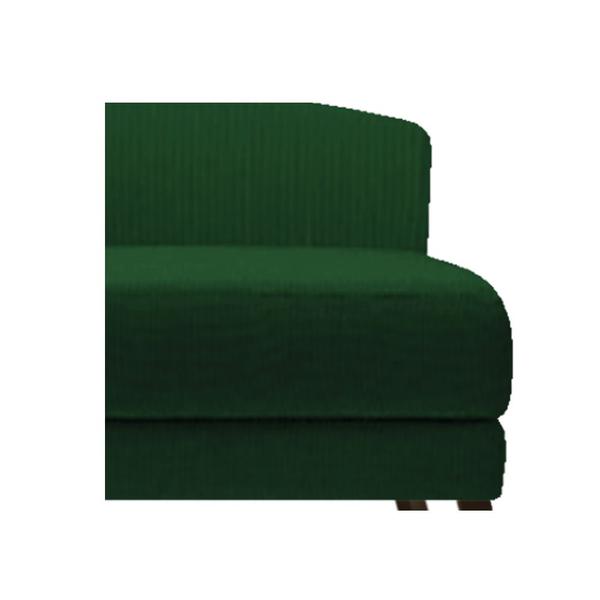 Imagem de Recamier Heitor 185cm com Almofada Lado Direito Suede - ADJ Decor