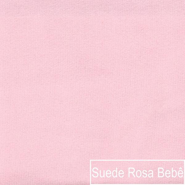 Imagem de Recamier Heitor 185cm com Almofada Lado Esquerdo Suede Rosa Bebê/Tiffany - Amarena Móveis