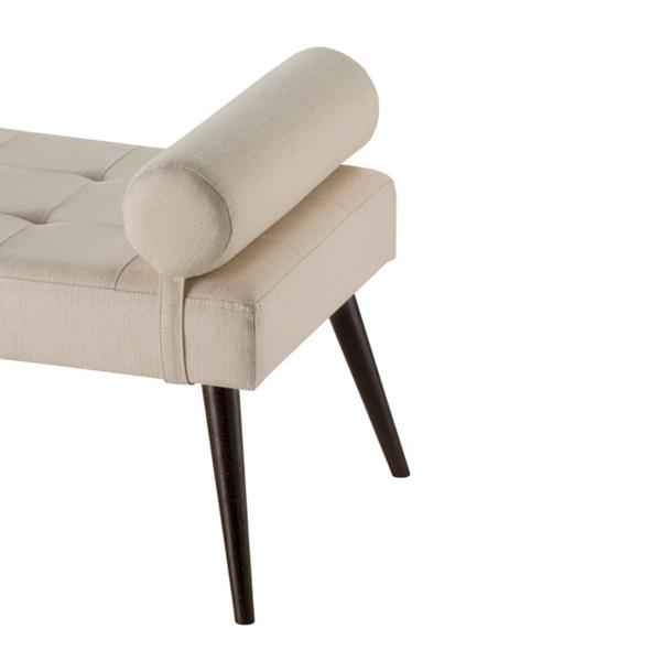 Imagem de Recamier Olívia Charming Linho - 140 Cm X 50cm X 42cm Bege