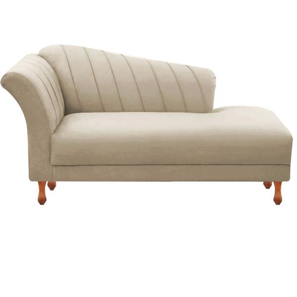 Imagem de Recamier Sofá Divã Log Chaise 180cm Decoração para Recepção Sala de Espera Estudio Fotografia Salao Iza Nanda Decor