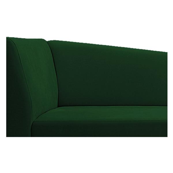 Imagem de Recamier Valéria 140cm Lado Direito Suede Verde - ADJ Decor