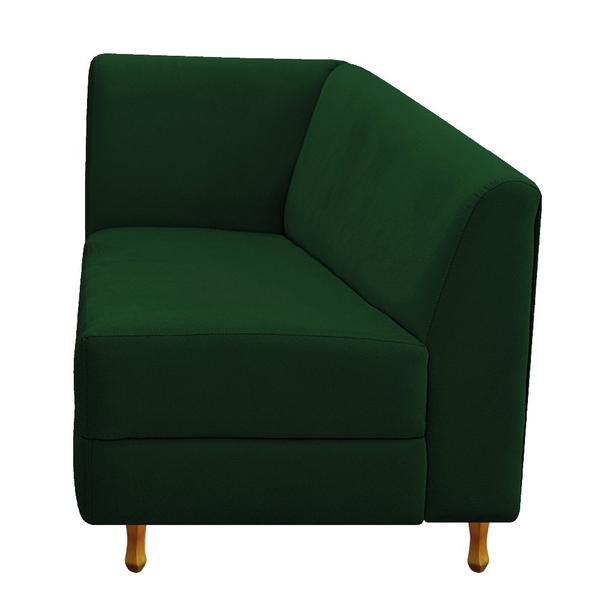 Imagem de Recamier Valéria 185cm Lado Direito Suede Verde - Amarena Móveis