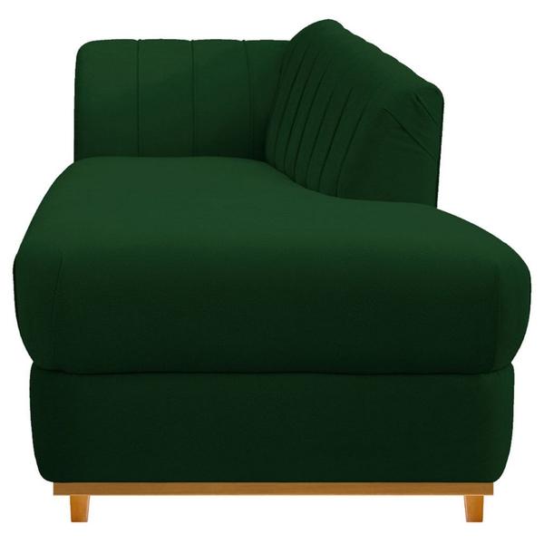 Imagem de Recamier Vanessa 140cm Lado Direito Suede Verde - Amarena Móveis