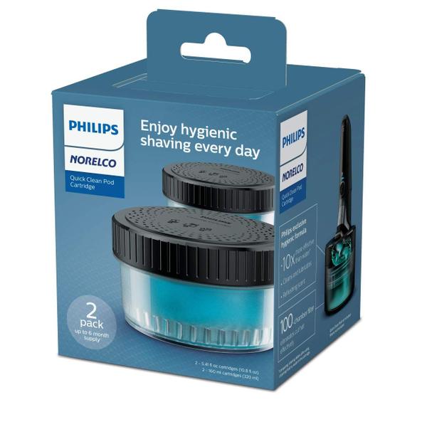 Recarga de Cartucho Quick Clean Philips Norelco CC12/52 Imagem de Recarga de Cartucho Quick Clean Philips Norelco CC12/52
