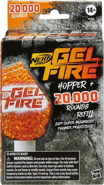 Imagem de Recarga Gelfire Rounds 20.000 com tremonha redonda 800 para Nerf