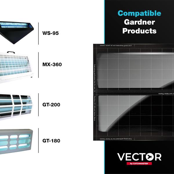 Imagem de Recargas de placa de cola Catchmaster Vector Universal Trap, pacote com 12