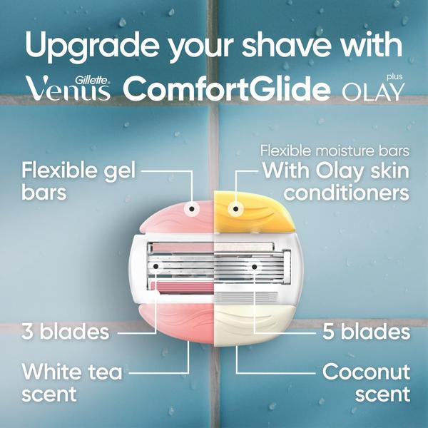 Imagem de Recargas Razor Blade: Gillette Venus ComfortGlide, 4 unidades