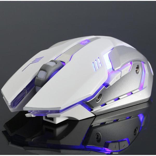 Imagem de Recarregável X7 Sem Fio Silencioso Led Backlit Usb Optical Ergonomic