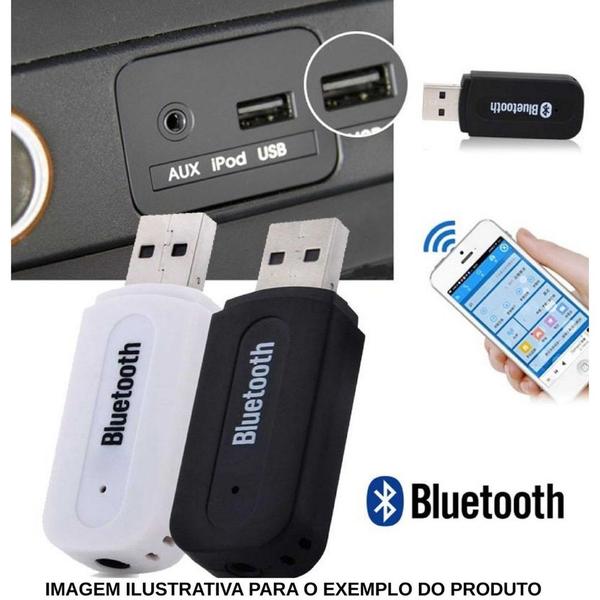 Imagem de Receptor Adaptador Bluetooth Usb P2 Audio Stereo