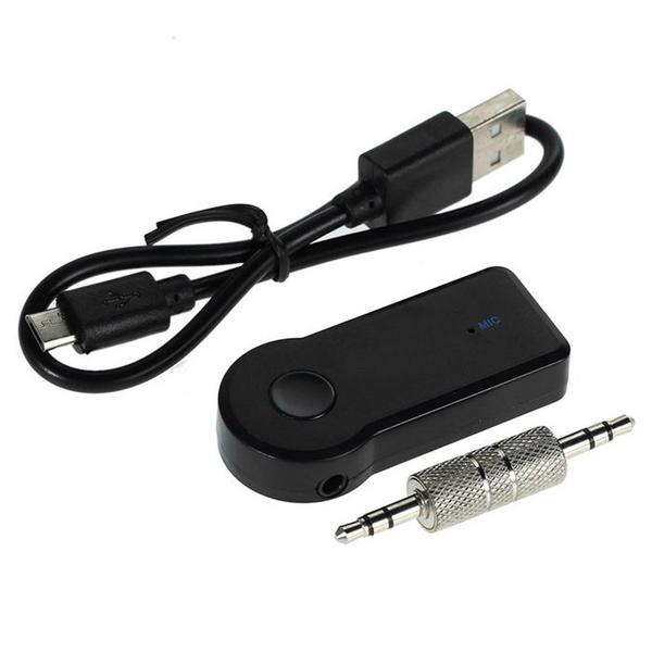 Imagem de Receptor auxiliar bluetooth p2 som carro e caixas de som