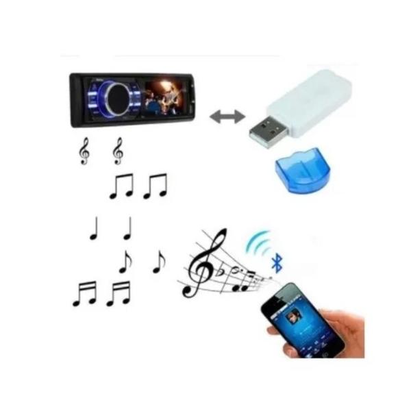 Receptor Bluetooth Áudio Adaptador P2 Música Som Automotivo Conexão Usb - Athlanta Imagem de Receptor Bluetooth Áudio Adaptador P2 Música Som Automotivo Conexão Usb