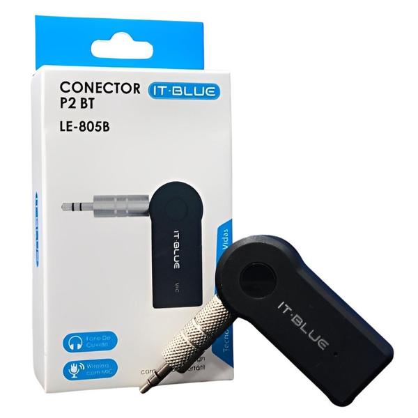 Receptor Bluetooth It Blue Le-805b - IT-BLUE Imagem de Receptor Bluetooth It Blue Le-805b
