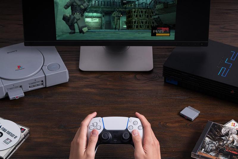 Imagem de Receptor Bluetooth Retro 8Bitdo para PS1 PS2 Windows