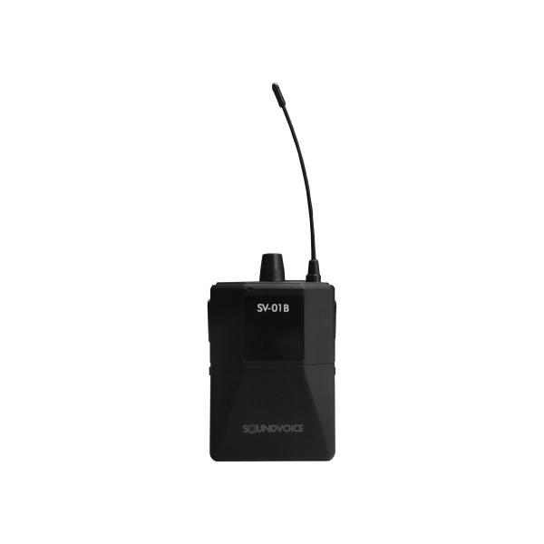 Imagem de Receptor Bodypack de Fone Sem Fio SV-01B - SOUNDVOICE