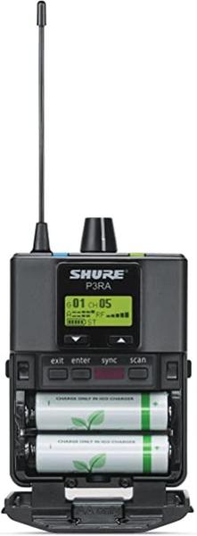 Imagem de Receptor Bodypack Shure P3Ra-G20 Com Sist. Psm 300 Sem Fio