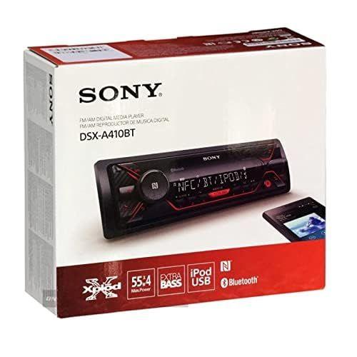 Imagem de Receptor de mídia AUX USB USB AUX estéreo automotivo Sony DSX-A410BT