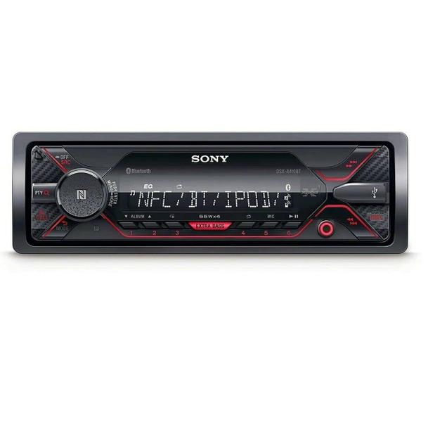 Imagem de Receptor de mídia AUX USB USB AUX estéreo automotivo Sony DSX-A410BT