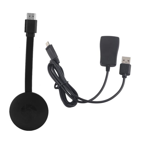 Imagem de Receptor de mídia Dongle Vikye G20 1080P sem fio HD preto