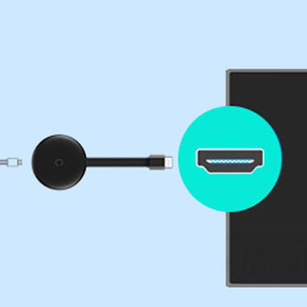 Imagem de Receptor de tela sem fio G12 WiFi compatível com HDMI preto