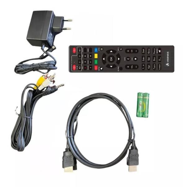 Imagem de Receptor Digital Multimídia Vivensis VX10 Tv Hd Sat