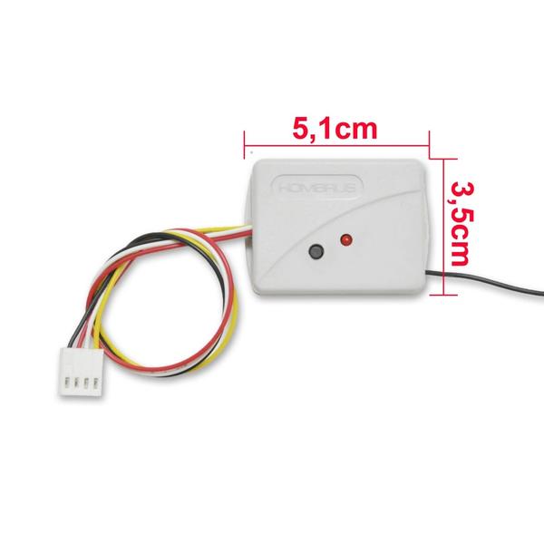 Imagem de Receptor FLEX 433,92 hombrus  conector compatível portão PPA