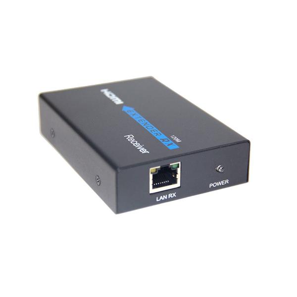 Imagem de Receptor HDMI TCP/IP Via Cabo de Rede Cat5E/6 até 120 Metros