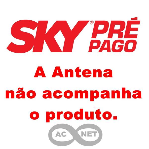 Imagem de Receptor Sky Pre Pago SD + 30 Dias de Canais Abertos