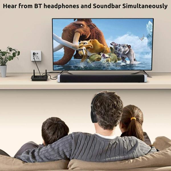 Imagem de Receptor transmissor Bluetooth 5.3 1Mii B03 para TV estéreo