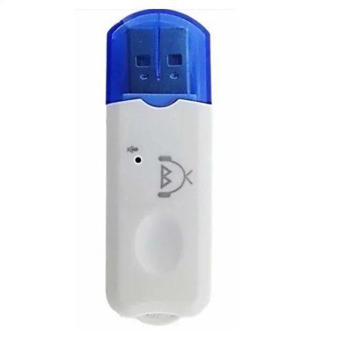 Imagem de Receptor Transmissor Bluetooth USB Adaptador Musica Carro - Branco /AZ