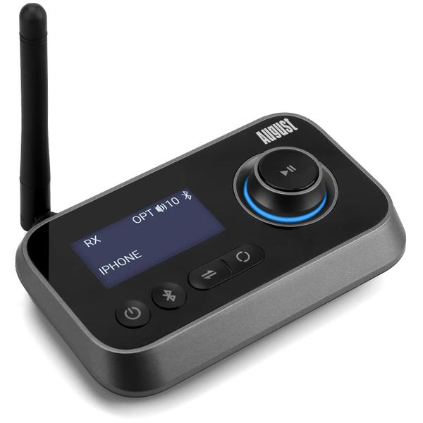 Imagem de Receptor transmissor de áudio Bluetooth 5.0 August MR280