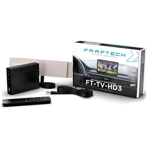 Imagem de Receptor TV Digital Full HD Saida HDMI Faaftech FT-TV-HD3