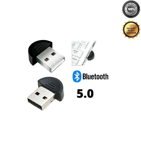 Imagem de Receptor Usb 5.0 Plug And Play Adaptador Bluetooth Pc Note