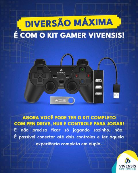 Imagem de Receptor vivensis + kit gamer vx10