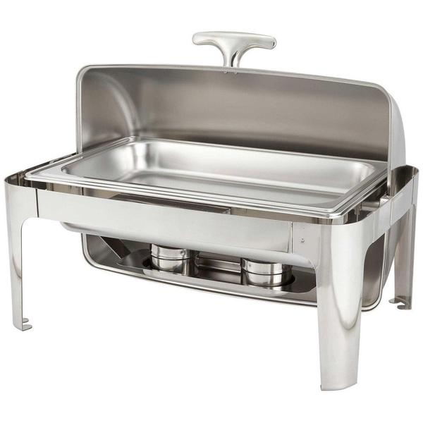 Imagem de Rechaud Chafing Dish Retangular Basculante 9 Litros Brasinox