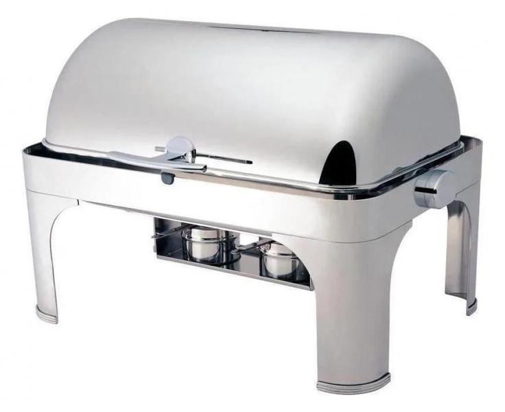 Imagem de Rechaud Chafing Dish Retangular Basculante 9 Litros Brasinox