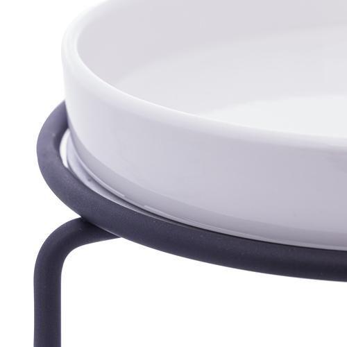 Rechaud de aco inox preto fosco p/queijo c/faca brie wolff Imagem de Rechaud de aco inox preto fosco p/queijo c/faca brie wolff