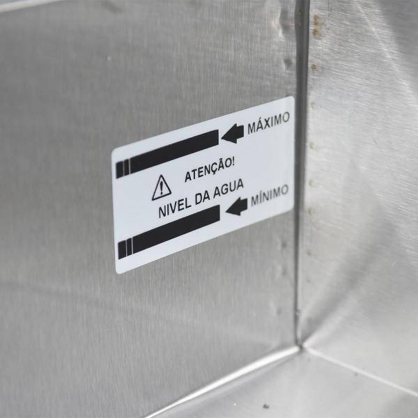 Rechaud Elétrico Inox 4 Cubas Spolu 220V SPL-504 Imagem de Rechaud Elétrico Inox 4 Cubas Spolu 220V SPL-504