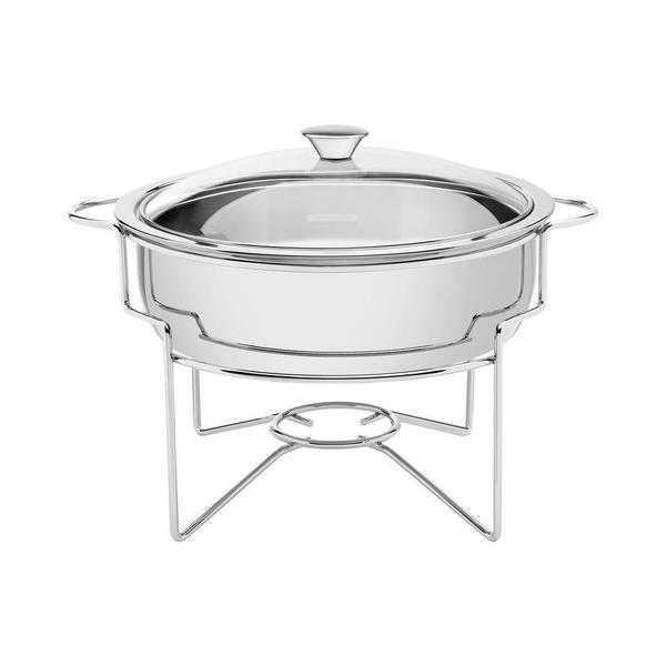 Rechaud Tramontina Banho Maria Inox Sem Fogareiro 4,3 Litros Imagem de Rechaud Tramontina Banho Maria Inox Sem Fogareiro 4,3 Litros