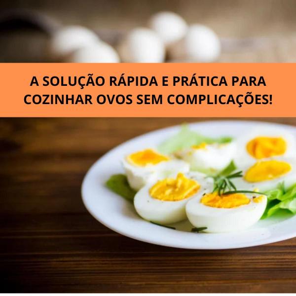 Imagem de Recipiente para Cozinhar Ovos no Micro-ondas - Prático, Rápido e Saudável