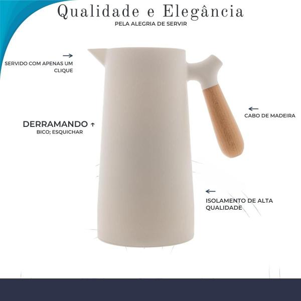 Imagem de Recipiente Térmico E Chá Mate Alça Branca Presente Dia Dos