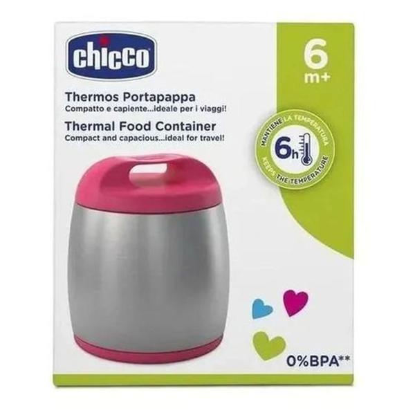 Imagem de Recipiente Térmico Inox - Chicco Thermos Portapappa