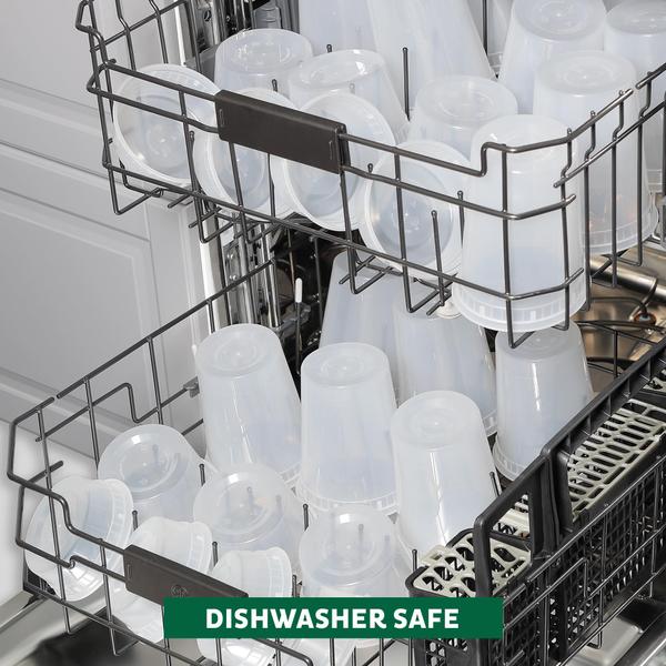 Imagem de Recipientes de armazenamento de alimentos Freshware 36 Set 500 ml com tampas sem BPA