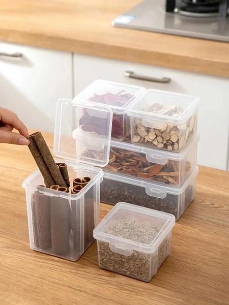 Imagem de Recipientes de Armazenamento de Alimentos para Geladeira (3 Peças) - Kit Organizador